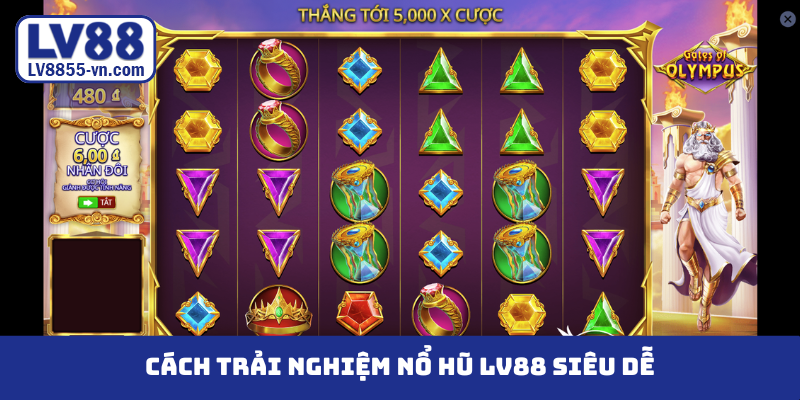 Cách trải nghiệm nổ hũ LV88 siêu dễ
